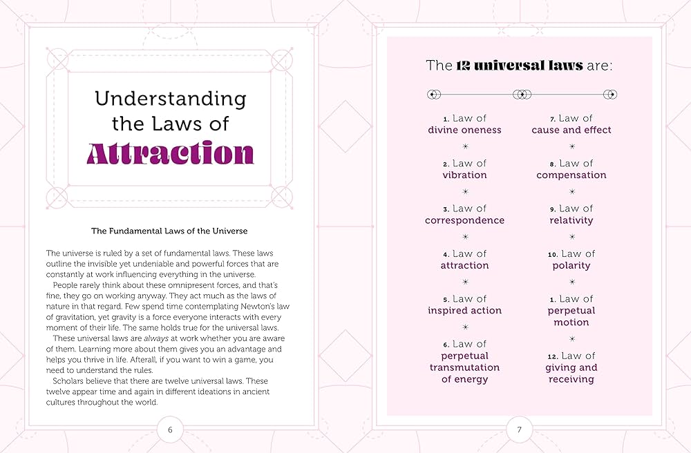 Amazon.com: 369 Laws of Attraction Guided Workbook: Discover